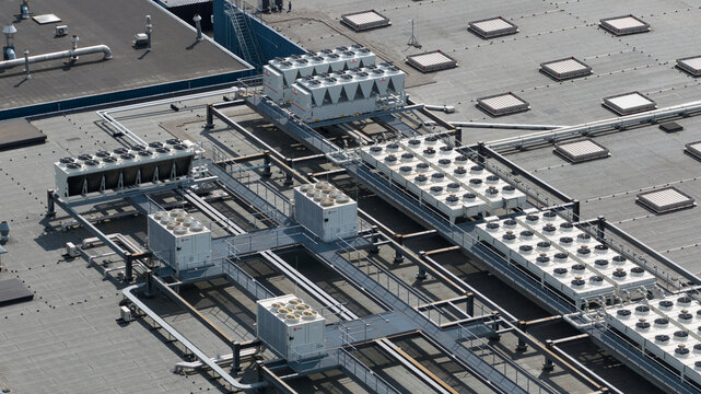 Commercial Data Center Cooling Complex