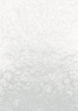 Arri&egrave;re-plan organique de bulles et motifs fluides en d&eacute;grad&eacute; &ndash; Texture abstraite et apaisante pour designs cr&eacute;atifs gris