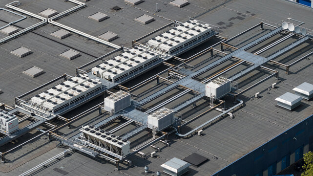 Commercial Data Center Cooling Complex
