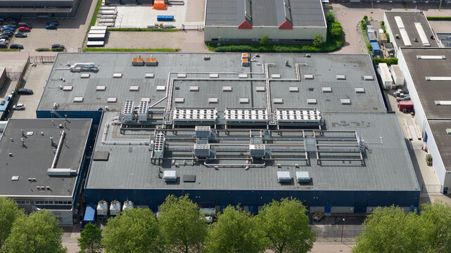 Commercial Data Center Cooling Complex