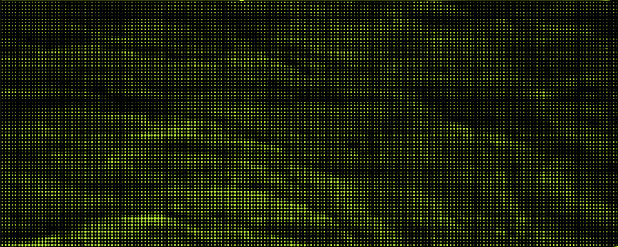 Grunge halftone overlay background with smoke or fire motion texture. Acid green color y2k aesthetics. Vector backdrop design template and creative projects
