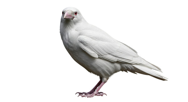 Gray pigeon standing on a flat surface isolated on transparent background