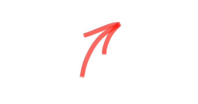 red arrow animation. red arrow alpha. red arrow icon. red arrow green screen