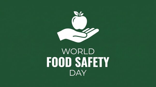 World food safety day vector design eps file