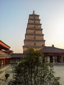  Dayan tower in Xian china