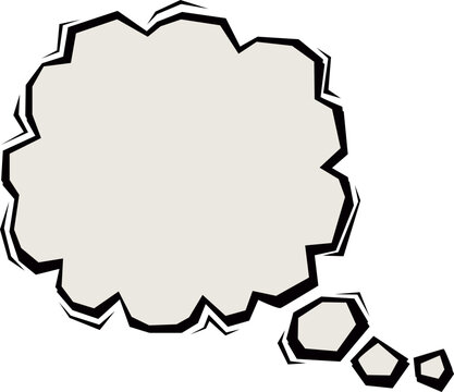 Comic Speech Bubble Illustration
