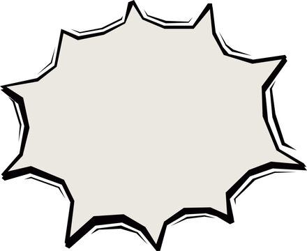 Comic Speech Bubble Illustration