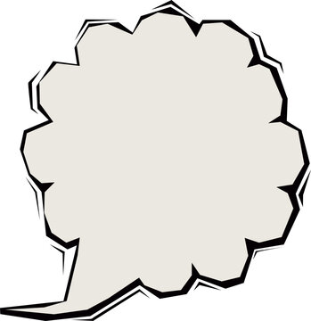 Comic Speech Bubble Illustration