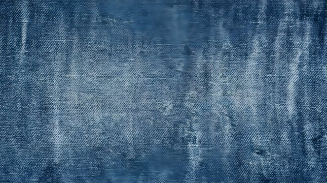 Denim Fabric Texture Background in Faded Blue Jeans Style