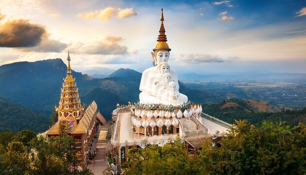 wat pha sorn kaew a famous temple in thailand