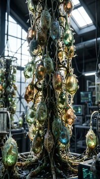 Ambiente Agricolo Biomeccanico &ndash; Colture Futuristiche Sintetiche