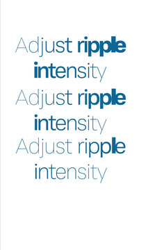 Vertical Ripple Pulse Text with Loop
