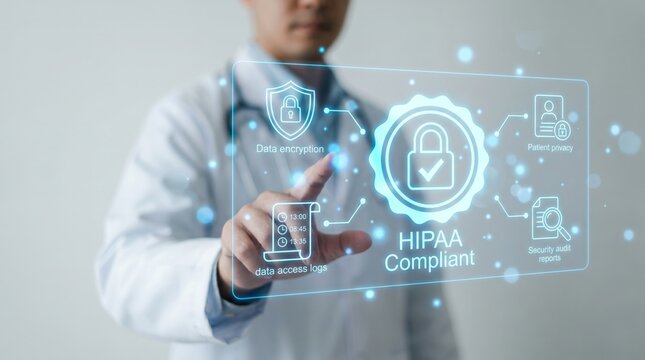 HIPAA Compliant Digital Healthcare Security and Privacy Protection