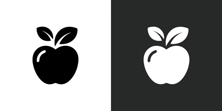 Simple Apple Logo Design Variations Available