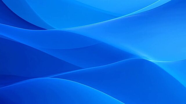 Abstract blue wave pattern