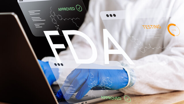 FDA drug approval process, pharmaceutical regulatory compliance, food and drug administration certification, medical product approval concept, drug testing and approval
