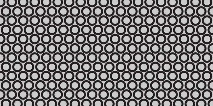 Vector truchet pattern with circles. modern