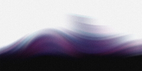 Vibrant digital art background with smooth flowing waves of deep purple and blue light gradients creating dreamy atmosphere. © md