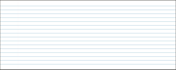 college medium ruled paper background for student. vector illustration © BAHAYA