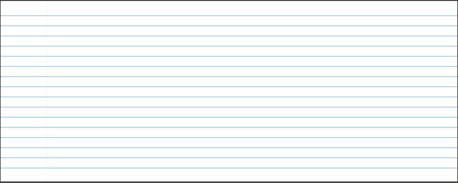 college medium ruled paper background for student. vector illustration
