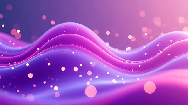Abstract purple and pink wave pattern