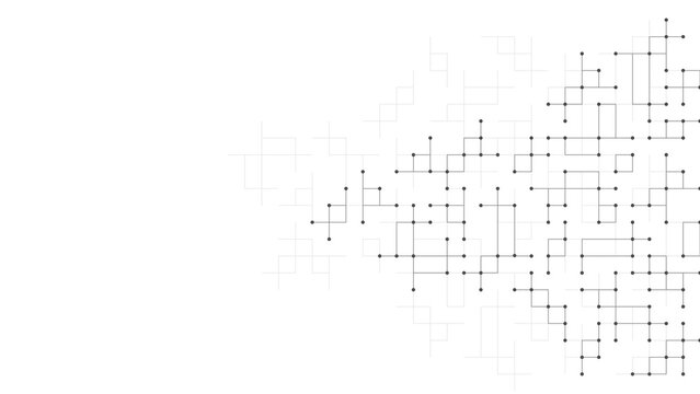 Minimalistic texture with linear squares pattern. Creative idea of modern design with abstract geometric background