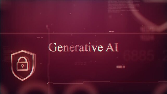 Generative AI Modern Futuristic Digital Background