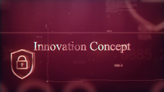 Innovation Concept Modern Futuristic Digital Background