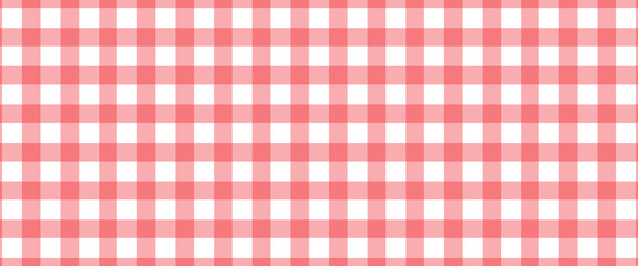 Fototapeta premium Halloween plaid tablecloth with red checkered pattern background. Isolated flat vector illustration.eps.10