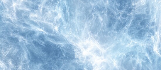 Obraz premium Abstract blue and white ethereal vaporous energy swirling and flowing