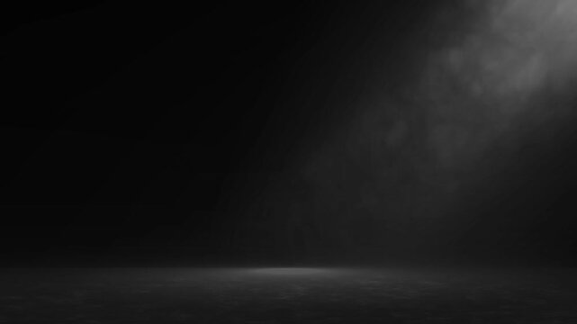 The studio background is black with smoky light.