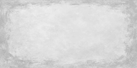 Fototapeta premium A blank white grunge paper texture background with a rough textured surface and a dirty old pattern resembling cold gray snow, ice, or a cement wall material for a winter design