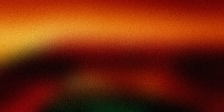 Warm orange and black blurry gradient background with heavy noise texture for cinematic moody landscape concept art project.