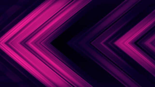 Vibrant purple hues form dynamic, converging arrow shapes