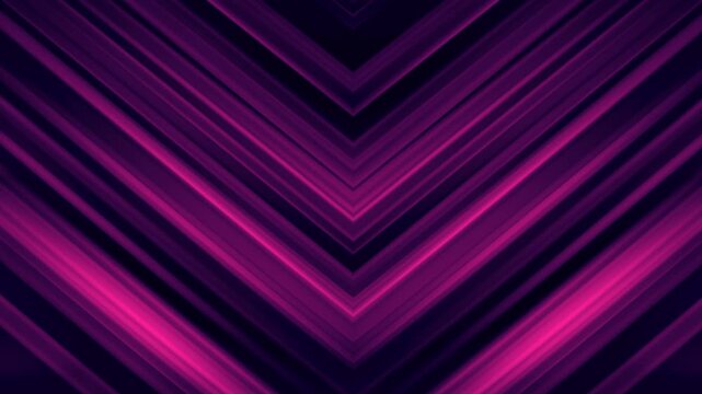 Vibrant purple hues form dynamic, converging arrow shapes