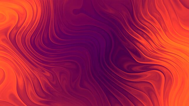 Liquid swirls dance in warm, glowing hues