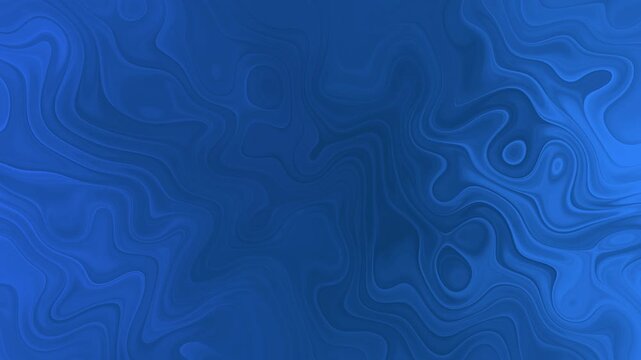 Vibrant blue swirls pulse softly across the screen