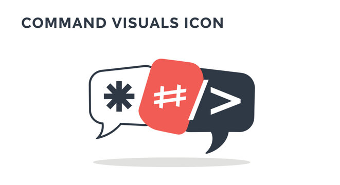 Command Visuals Icon Design Elements.