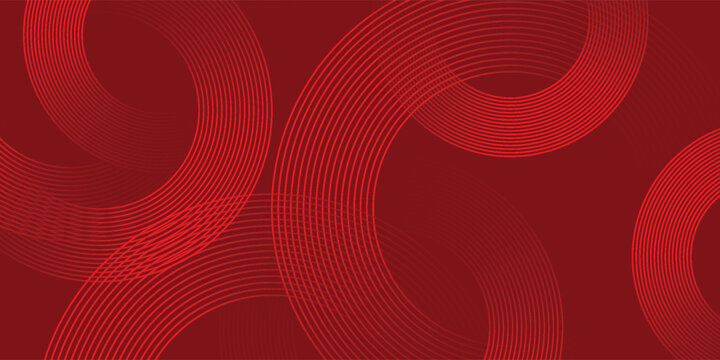 Red maroon background with 3D modern wave curve abstract presentation background. Luxury paper cut background. 3d vector illustration