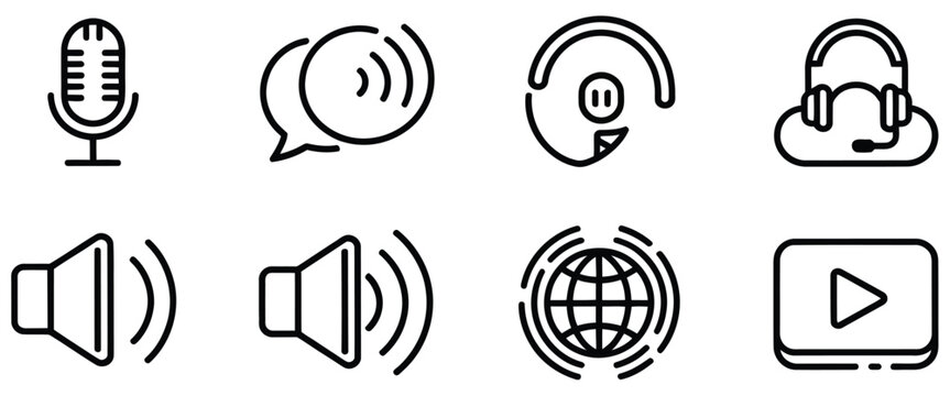 Happy cartoon face emoji collection vector icons, smiling expressive character faces in clean modern flat vector style for emotion, feedback, and communication design.