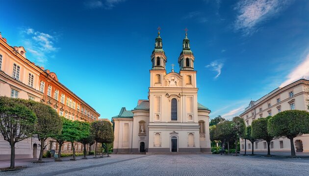 church of the visitation of the blessed virgin mary in warsaw poland