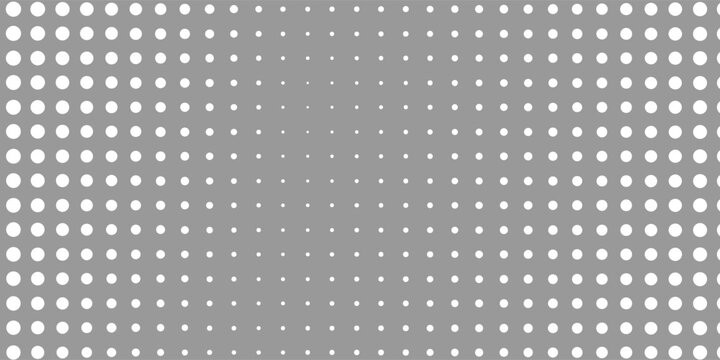 Dots halftone white color pattern gradient texture whit technology digital background. Dots pop art comics with nature graphic design. dots background