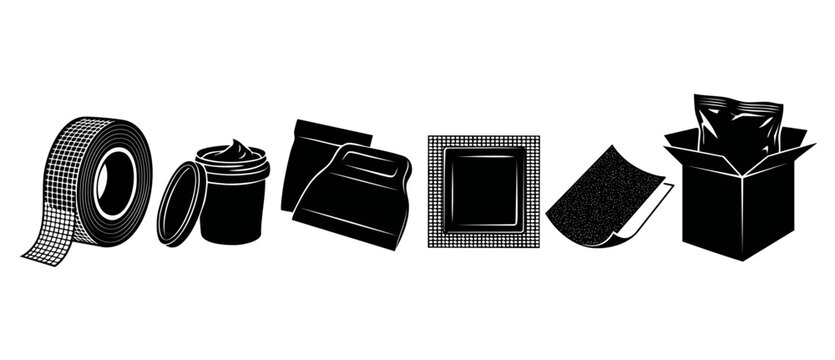 Drywall Repair Tools and Supplies Set: Mesh Tape, Joint Compound, Spackle Knife, Patch, Sandpaper, and Materials in Box for Home Renovation, Construction Maintenance, and Wall Patching Professional Pr