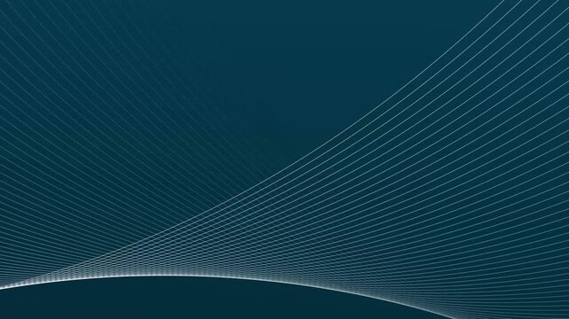 abstract color lines wave background, Motion graphics of line backdrop system
