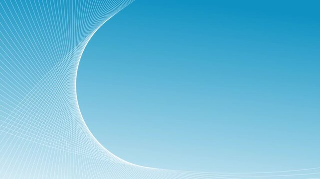 abstract color lines wave background, Motion graphics of line backdrop system