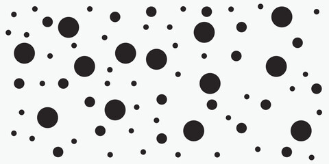 Seamless polka dot pattern. Polka dot background. Cute dot pattern © raden