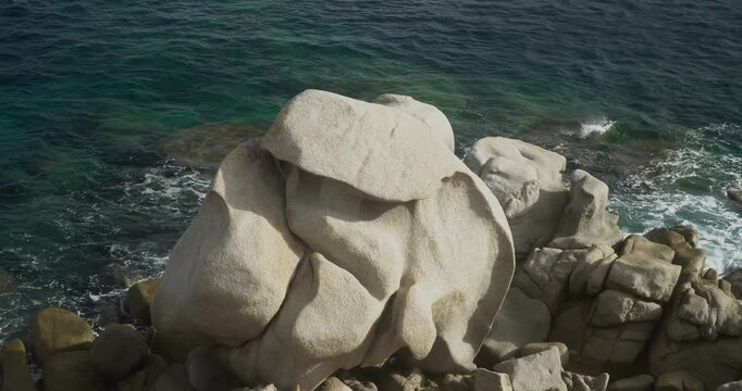 The Capo Testa peninsula in the far north of Sardinia, Italy.