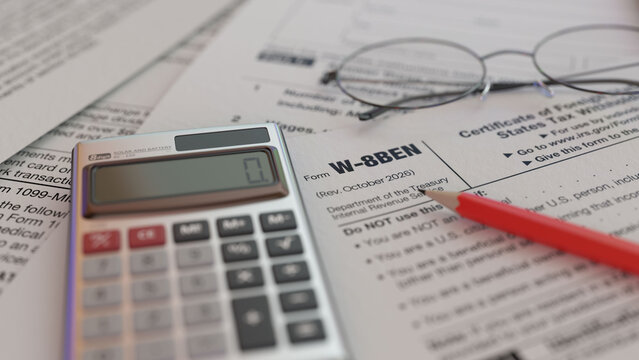 IRS Form W-8BEN Certificate of Foreign Status of Beneficial