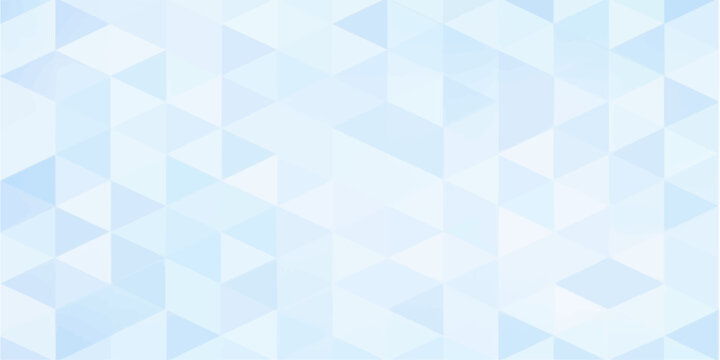 Seamless 3d geometric pattern with blue abstract shapes and square mosaic textures for a professional business wallpaper design template