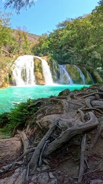 El Chiflon waterfall, Chiapas, Mexico	
